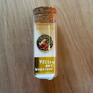 Yellow Owl Workshop Sagittarius Magnetic Lapel Pin Gold Enamel Women's OS New